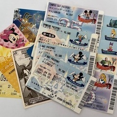 TDR ディズニー 使用済チケット 25周年リゾートライン