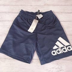  新品　adidas アディダス　パンツ　紺　130cm キッズ