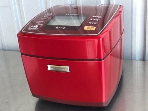 三菱◇IHジャー炊飯器◇5.5合炊き◇備長炭◇炭炊釜◇2014年製◇NJ-VX105-R◇K761