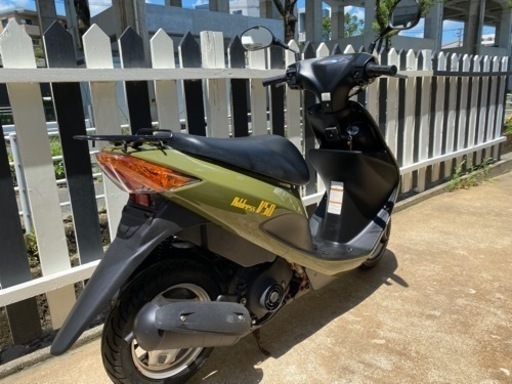 SUZUKI スズキ アドレスV50 カーキ 4サイクル FI 原付 スクーター 実働 現状 外装塗装済み 通勤・通学にも SUZUKI スズキ アドレスV50 カーキ 4サイクル FI 原付 スクーター 実働