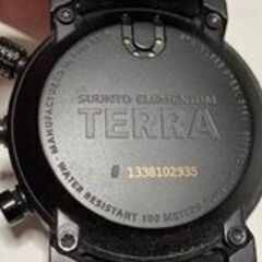 スント/ SUUNTO ELEMENTUM TERRA /エレメンタムテラ /SS019171000/腕時計/電池切れ