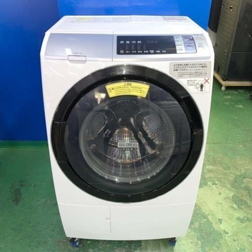 ⭐️HITACHI⭐️ドラム式洗濯乾燥機　2017年製11kg  大阪市近郊配送無料