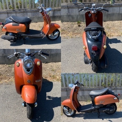 ☆ビーノ快速2スト！SA10J型☆バッテリー・プラグ・ホイールカバーなど新品交換☆イロイロ整備で快調です^_^50cc原付スクーター☆ ☆ビーノ快速2スト！SA10J型☆バッテリー・プラグ・ホイールカバーなど