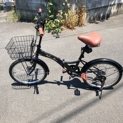 取りに来て頂ける方限定　折りたたみ自転車