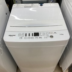 Hisense(ハイセンス)　全自動洗濯機　HW-T55Dのご紹介！