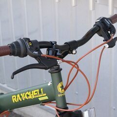 Raychell マウンテンバイク 折りたたみ自転車 26インチ 18段変速 前後サスペンション MTB ノーパンクタイヤ 23-H002J