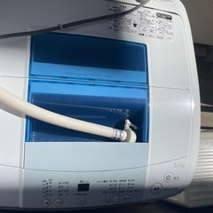 洗濯機　Haier JW-K50H 7月27日夕方引き渡し限定