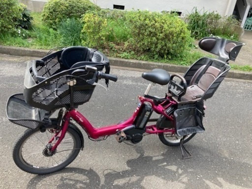 YAMAHA子供乗せ電動自転車メンテナンス済み