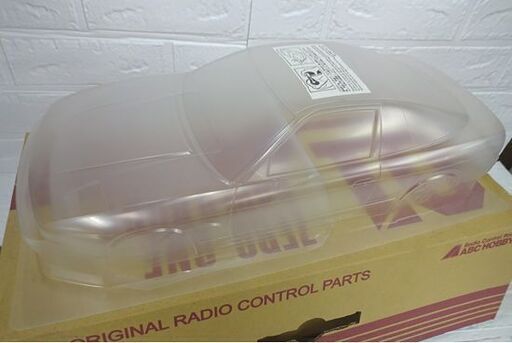 保管未使用品 ABCホビー 01 スーパーボディ NISSAN 180SX 中期モデル 1