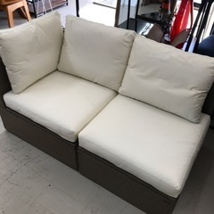 2307-642 IKEA ARHOLMA 2人掛けソファ　傷、...