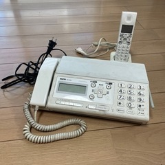 SANYO 普通紙ファクシミリ FAX SFX-D500 漢字対応子機1台付き