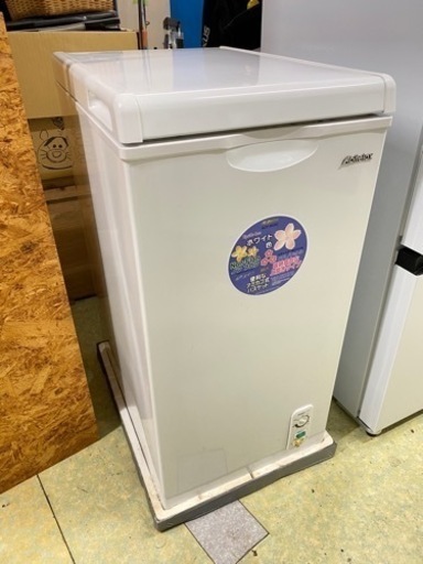 【冷蔵庫】アビテラックス 冷凍庫 ホワイト ACF-603C上開き /60L【冷蔵庫高価買取アールワン田川】