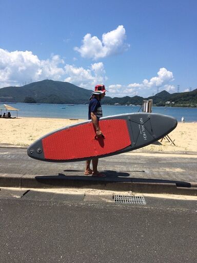 SUP・美品・パドル、空気入れ、リュックセット！