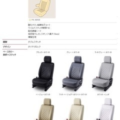 オデッセイRC4 シートカバー