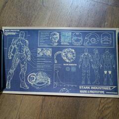 Iron Man のポスター  51*28cm