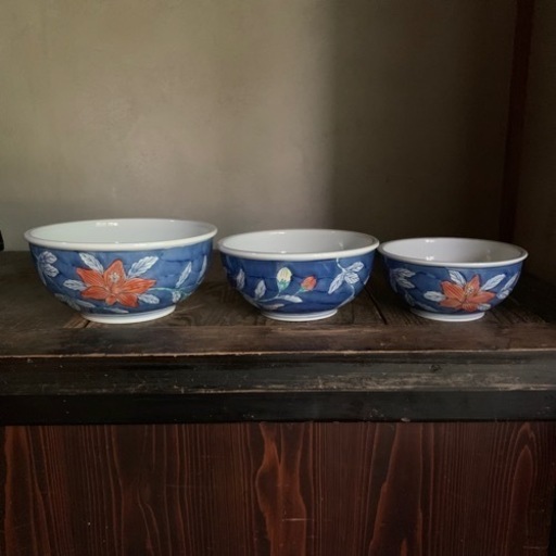 華山窯 重ね 鉢 3セット 器 食器 大鉢