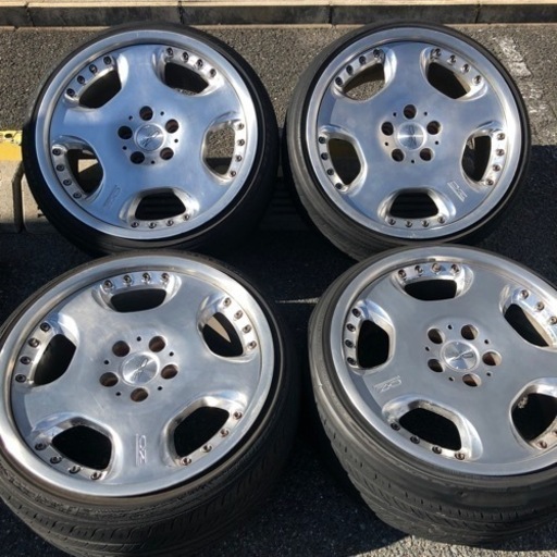 OZ オペラ 2ピース 18インチ ディッシュ 9j ＋35 4本 ホイール OZオペラ 2ピース ディッシュ ホイール 9j 4本