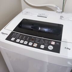 【ネット決済】5.5kg 洗濯機 ※新品購入後4年間使用