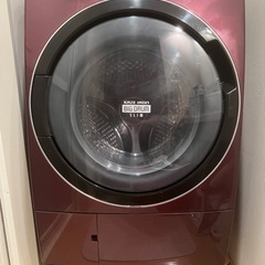 日立 高性能ドラム式洗濯機 スリムタイプ BD-ST9600 左...