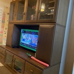 【ネット決済・配送可】大塚家具テレビボード