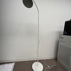 【動作確認済み】IKEA レールスタ フロア/読書 ランプ, ホワイト