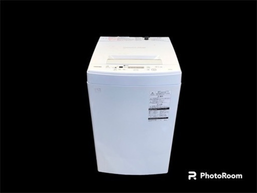 【激安美品❗️】東芝③ 2019年製 4.5㎏ しっかり洗う「パワフル洗浄」丈夫で清潔なステンレス槽。洗濯機【AW-45M7】