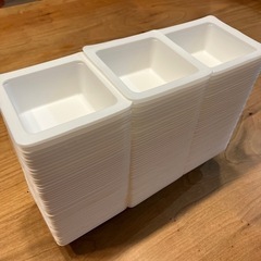 廃材　豆腐の空容器　150個