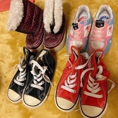 【無料 0円！】子ども用靴14-15.5cm