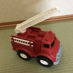 【中古】グリーントイズ greentoys 消防車