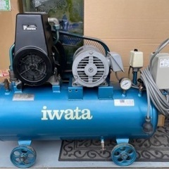 iwata エアーコンプレセッサー三相200V