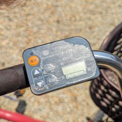 パナソニック Panasonic 電動アシスト自転車 中古バッテリー交換します 前後カゴ付属 充電器あり 取りに来てくださる方限定で