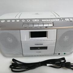 東芝　CDラジカセ　テープ不可ジャンク