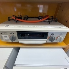 リサイクルサービス八光】2018年製 リンナイ ガステーブル LPガス