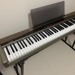 CASIOカシオPriviaプリヴィア電子ピアノ　スタンド付き　...