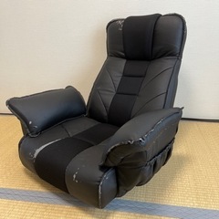 座椅子　回転機能、腰・首角度調整付き