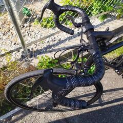 値下げしました。。DOPPELGANGER[ドッペルギャンガー]423 obelisk(オベリスク) 700cロードバイク 14speed/ブラック