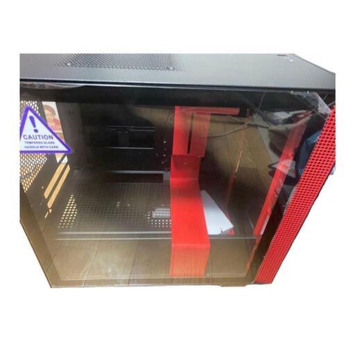 NZXT H210 Black \u0026 RED ミニタワーPCケース CA-H210B-BR CS7960 自作PCを組もうとしたところ、大きさを間違えて購入してしまったので出品します。