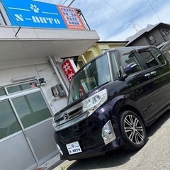 (売約)H26 ダイハツタントカスタム RS ターボ 車検2年付