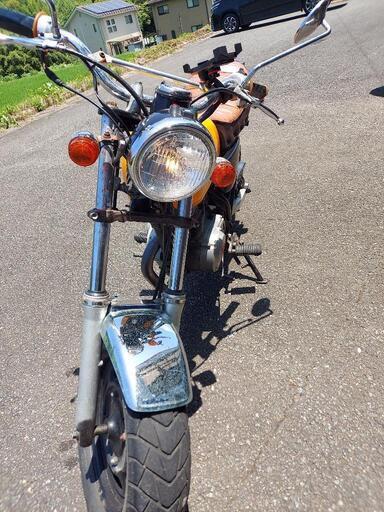 バイク　ホンダ　エイプ50　抹消済み