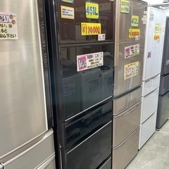 配達可【冷蔵庫】【三菱】451L 2020年製☆6ヶ月保証クリーニング済み 