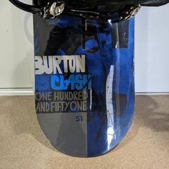 burton  clash 151　バインディングセット　グラトリ向け