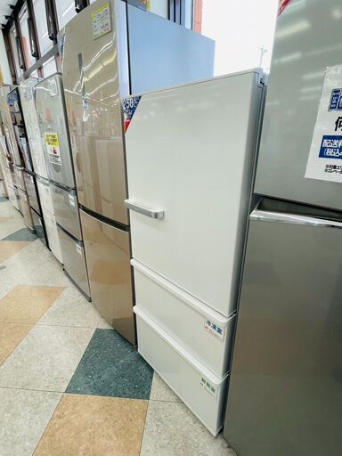 AQUA(アクア) 272L冷蔵庫 定価￥59,730 AQR-27G 2018年 ナチュラルホワイト8366