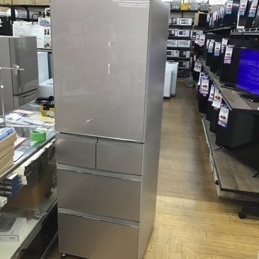 #G-87【ご来店頂ける方限定】MITUBISHIの5ドア冷凍冷蔵庫です