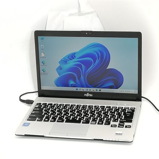 送料無料 日本製 ノートパソコン Windows11 13.3型 富士通 S937/S 中古良品 第7世代 Celeron 4GB DVDRW 高速SSD 無線 Bluetooth Webカメラ Office