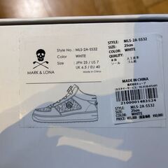 【最終出品】MARK&LONA　定価55,000円で購入　レディースシューズ　木村拓哉CM　試着のみ　25.0cm