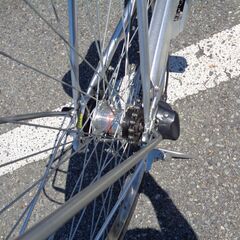 standard town bicycle 26インチ 3速 銀色 軽快車 （203）～取り置き車両に付き受付停止中～