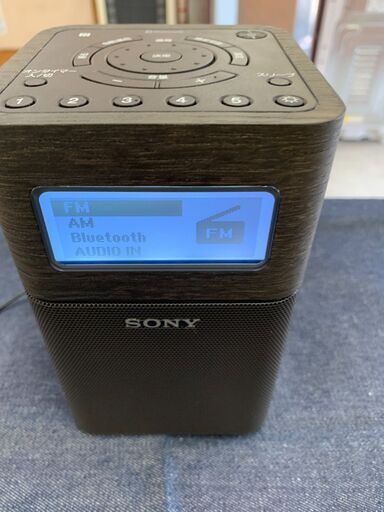 【愛品館江戸川店】SONY SRF-V1BT Bluetooth対応 FM/AMホームラジオ　2019年モデル　お問い合わせID:132-012646-007