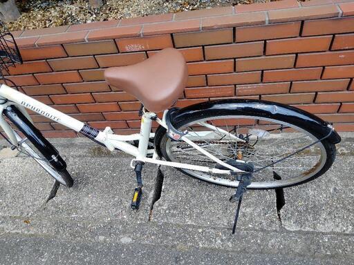 chariyoshy出品)26インチ折りたたみ式自転車 ギア付き chariyoshy出品