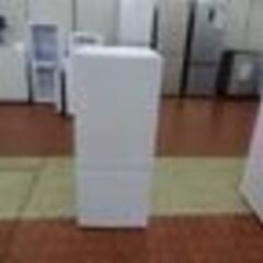 ID015802　2ドア冷蔵庫　117L　ヤマダ電機　2020年製　YRZ-C121H　※打痕有り