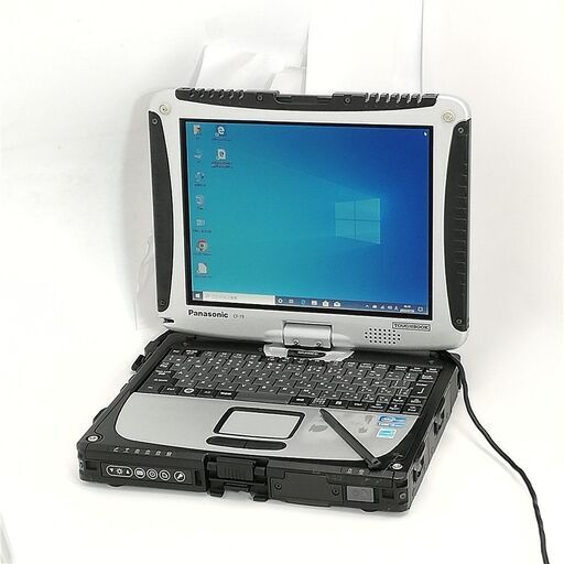送料無料 日本製 ノートパソコン 10.1型 Panasonic タフブック CF-19AW1ADS 中古良品 Core i5 4GB 無線 Wi-Fi Bluetooth Windows10 Office